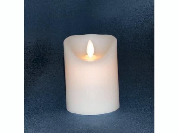 Bloklys m/LED 10cm ekskl. batteri