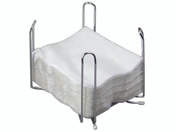 Servetthållare i metall för 33x33cm 1/4-faldig 1 st/förpackning Aluminium 1x1x1mm (1EA)