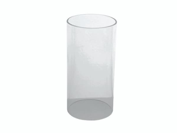 Glas t/olielampe Basic klar - (6 stk.)