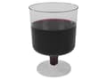 Miniatyrbild 4 av 4: Rödvinsglas på fast botten PS 23cl, 20cl klar 10st/ps Transparent 1x1x1mm (10EA)