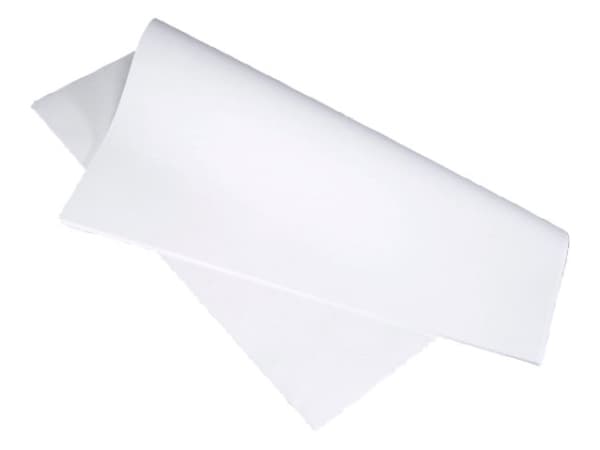 Sileä paperipussi valkoinen 70x70cm 90g 500kpl/pakkaus Valkoinen 1x1x1mm (500EA)