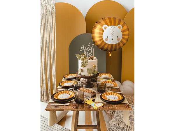 PartyDeco SPK28, Blå, Oransje, Gult, Papir, Bilde, 320 mm, 200 mm, 16 cm