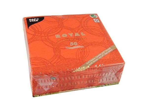 Papstar 86494, Tørkepapir, Mønster, 54 g/m², 400 mm, 40 cm, 8,6 g