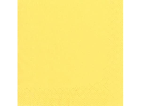 Papstar 12485, Gult, Tørkepapir, Monokromatisk, 46 g/m², 330 mm, 330 mm