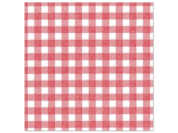 Papstar 87103, Röd, Vit, Mjukpapper, Mönstrad, 54 g/m ^, 400 mm, 40 cm