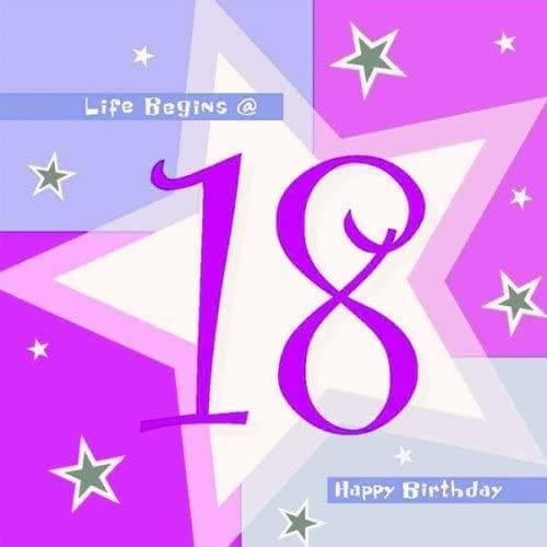 Amscan Shimmer 18th Napkins (Pack of 16) Pink/Blue One Size