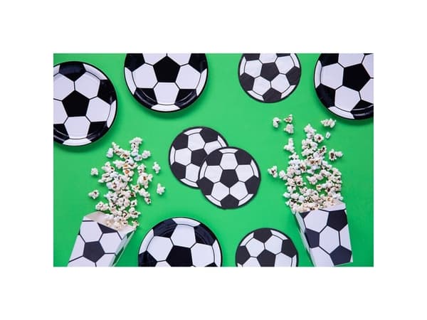 PartyDeco SPK10, Musta, Valkoinen, Paperi, Kuvio, 270 mm, 270 mm, 13,5 cm