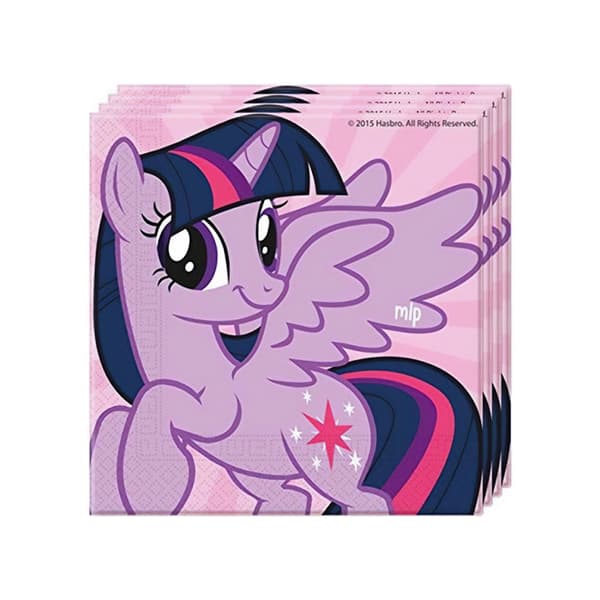 My Little Pony Paper Twilight Sparkle Napkins (Pack of 20)