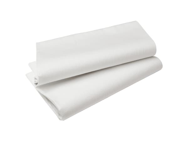 Duni Evolin - Varetrekk - Størrelse 110 x 110 cm - avhendbar - hvit (en pakke 50)