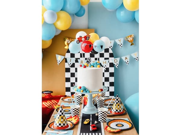 PartyDeco SP33-96, Multicolour, Paper, Pattern, 330 mm, 330 mm, 16.5 cm