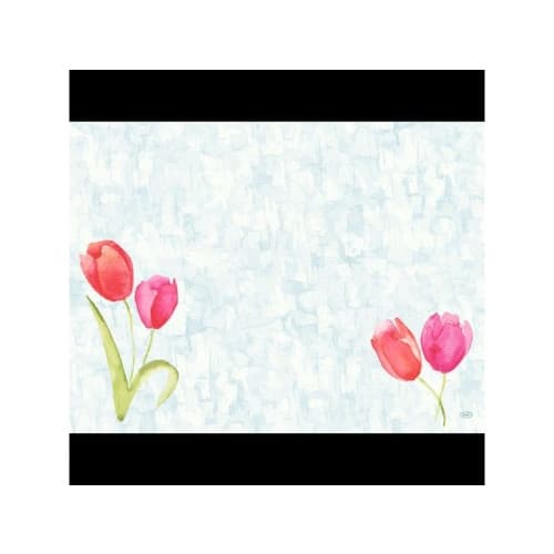 Tablett Tulips BIO DC 30X40cm 100/fp