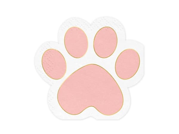 PartyDeco SPK38, Rosa, Vit, papper, Mönstrad, 310 mm, 290 mm, 15,5 cm