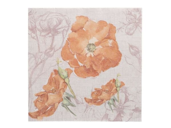 Papstar 89290, Multifärg, Textil, Torg, Abstrakt mönster, 400 mm, 400 mm
