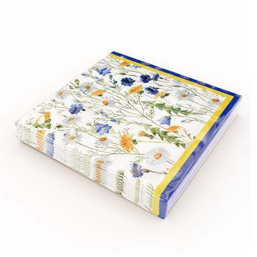 Kaffeservett Sommarblommor 20-pack Gullers