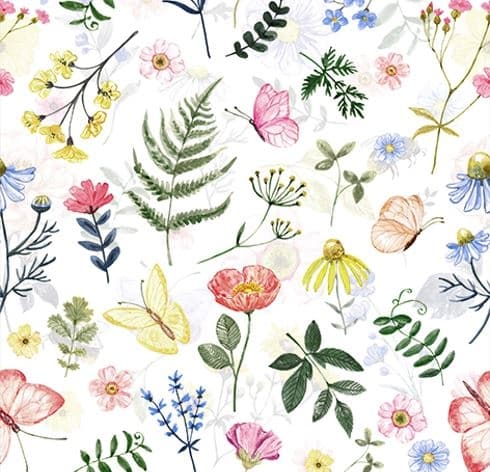 Servett Blommor 20-pack