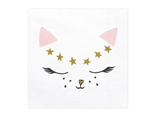Kattungeservetter, 33x33cm (1 förpackning / 20 st.)