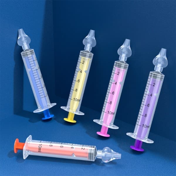 2 stk baby næse renser rhinitis næse vasker nål slange
