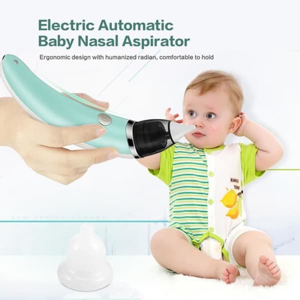 Elektrisk Nasal Aspirator Snot Baby Hygienisk Säkerhet Flugrengöring Näsrengöring Barn Nyfödd