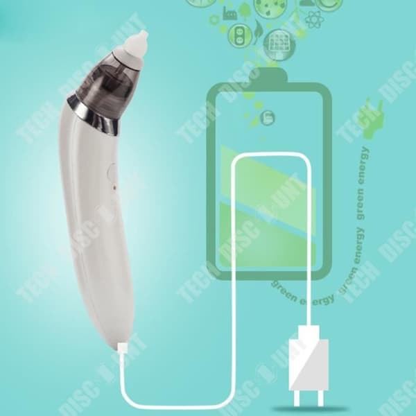 TD® Newborn Baby Nasal Aspirator Clean Snot Elektrisk Silikonspets Högeffektiv rengöringsmedel Hög kvalitet