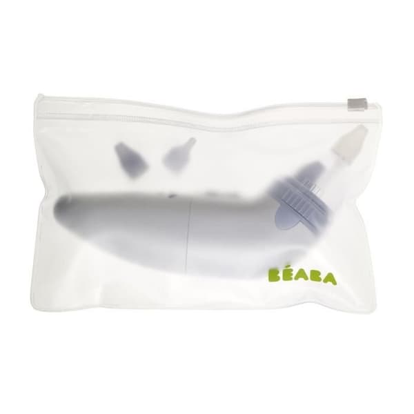 BEABA, Babyfluga, Tomydoo Electric Nasal Aspirator, Ultrasnabb, Skalbar, 3 tips, Steriliserbar, Mineral