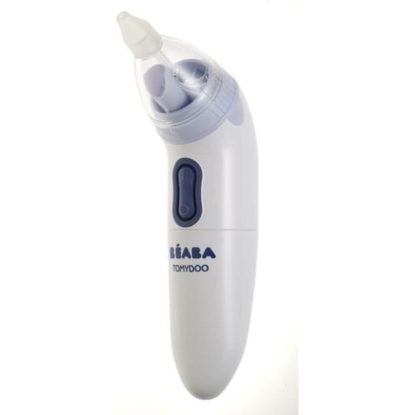BEABA, Babyfluga, Tomydoo Electric Nasal Aspirator, Ultrasnabb, Skalbar, 3 tips, Steriliserbar, Mineral