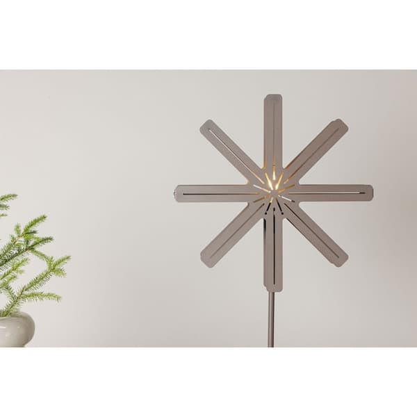 Säfsen julestjerne bordlampe mocca.