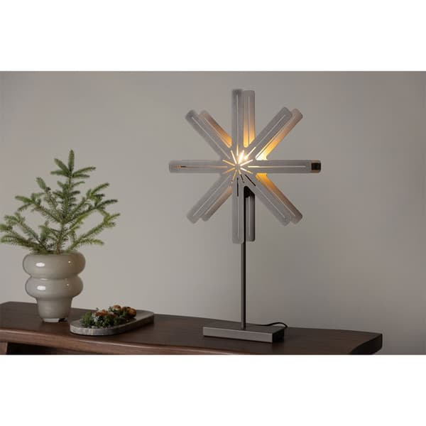 Säfsen julestjerne bordlampe mocca.