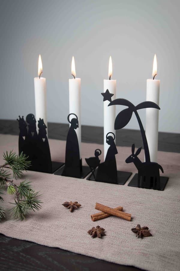 Adventsljusstake Stor Krubba Pluto Design