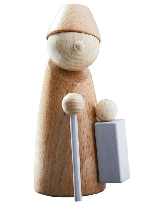 Julkrubba i trä - Ej specificerat - Ej specificerat - Träfigurer - För barn - Blandat