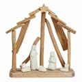 Miniatyrbild 2 av 2: Julkrubba - Naturlig - Brun och Vit Keramik - 2 Enheter - 25 x 28 x 10 cm