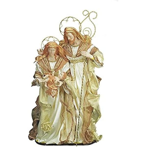 Juldekoration - DKD Heminredning - Gyllene Vit - 90,5 x 48 x 28 cm - Flerfärgad