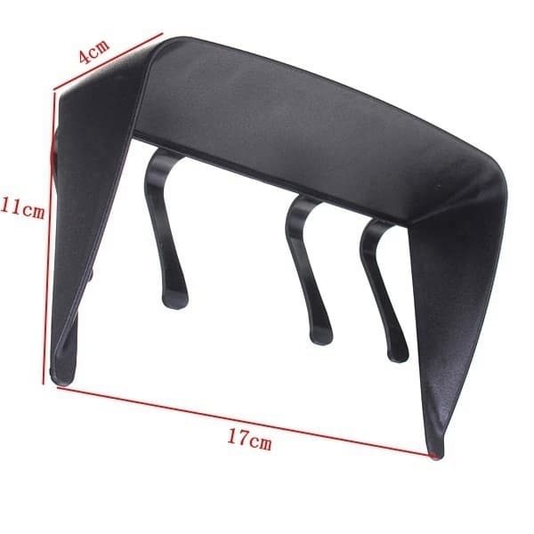 7 tommer GPS solskærm Skærm blænde visir blok til Garmin Dezl 760LMT Nuvi GPS 2757LM 2797LM Størrelse: 17 cm x 11 cm x 4 cm