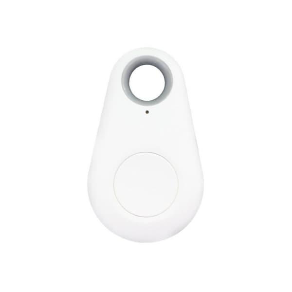 Mini GPS Tracker til Hund/Kat/Nøgler Hvid