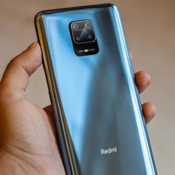 Skydd för kamera - Xiaomi - Redmi Note 9 Pro Max/9 Pro/9s - Härdat glas - Stötsäker - Transparent vit