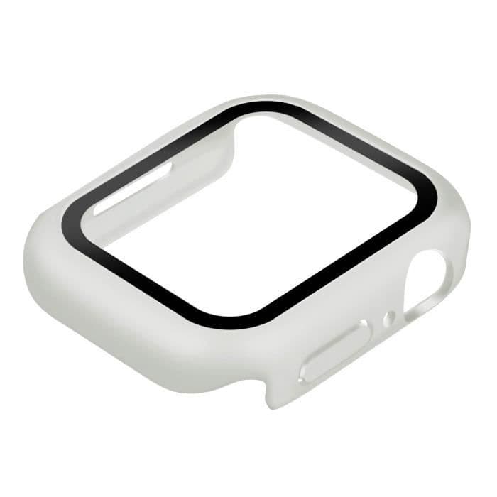 Fodral Apple Watch Serie 7 (41 mm) Styv Soft-touch finish Vit Enkay Vit