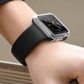 Miniatyrbild 4 av 4: AVIZAR Apple Watch 44 mm skärmskyddsfodral - Transparent anti-repa silikon