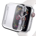 Miniatyrbild 2 av 4: AVIZAR Apple Watch 44 mm skärmskyddsfodral - Transparent anti-repa silikon