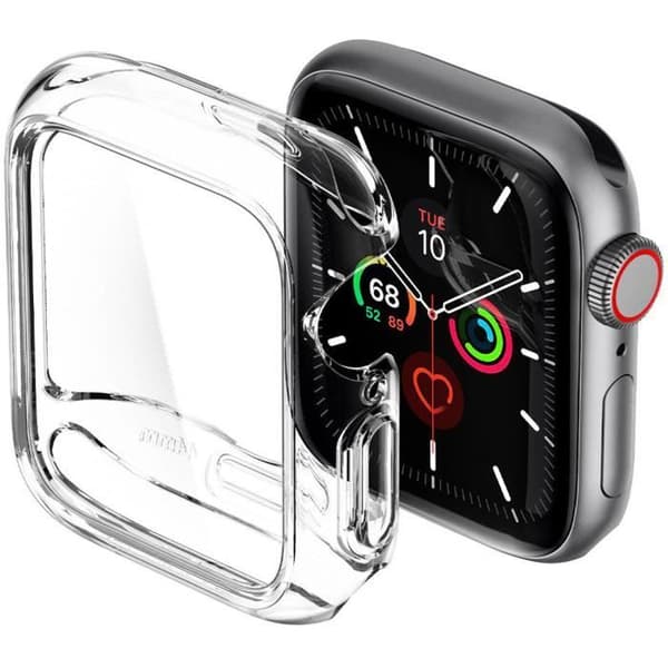 Spigen Ultra Hybrid Skyddsfodral för Apple Watch Serie 1-6 / SE 44mm - Genomskinlig