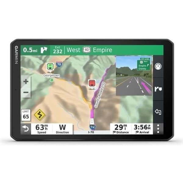 GPS för husbilar Camper 795 - GARMIN - 7" - trafikinformation i realtid Svart