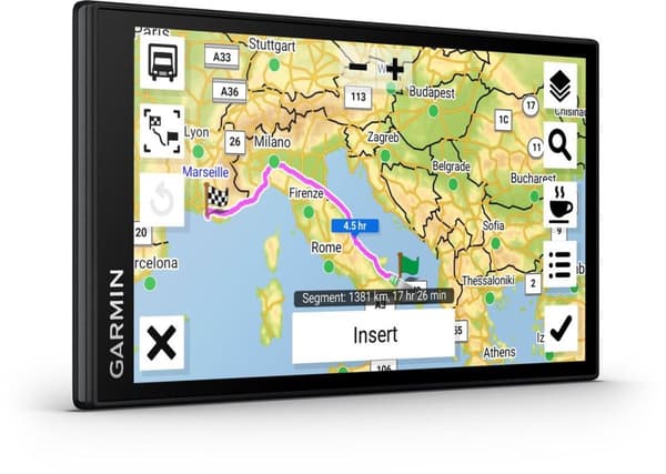 Garmin Dezl LGV610 - Kuorma-autonavigointi - Kuorma-autojen erityisreitit reaaliaikaisella liikenteellä - 6 tuumaa