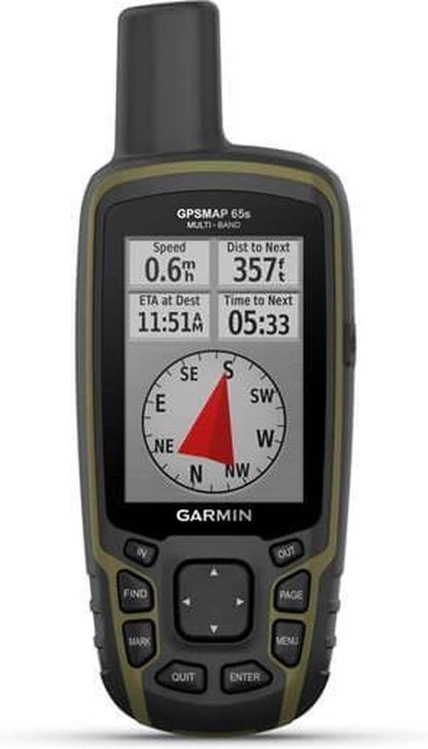 Garmin GPSMAP 65s GPS tracker Personal Black 16 GB