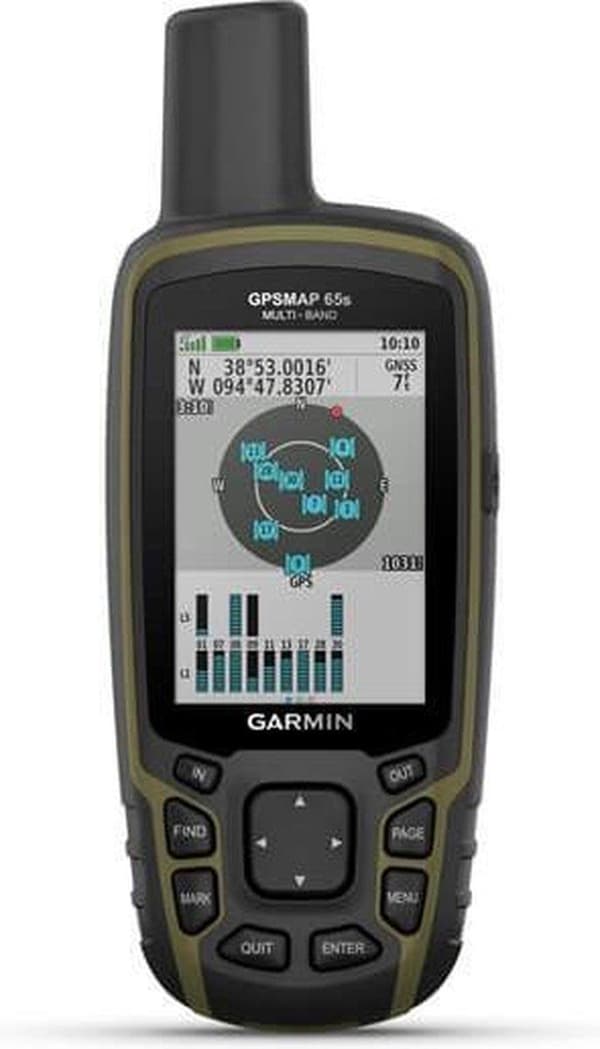 Garmin GPSMAP 65s GPS tracker Personal Black 16 GB