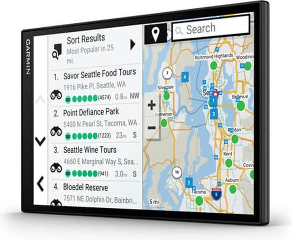 Garmin DriveSmart 86 navigator Fast 20,3 cm (8") TFT Touchscreen 295,2 g Sort