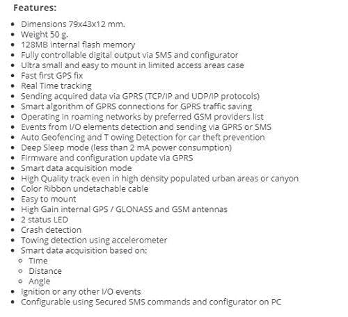 Teltonika FMB900 Small & Smart Tracker med Bluetooth Fleet Management (FMB900)