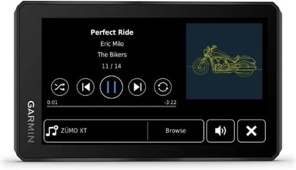 Garmin zumo XT - GPS/GLONASS/Galileo Navigator - Motorcykel 5,5" widescreen (010-02296-10)