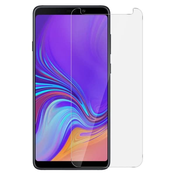 Film för Samsung Galaxy A9 2018 Skärmskydd i härdat glas 9H 0,3 mm Transparent
