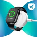 Miniatyrbild 3 av 4: Laddarkabel för Apple Watch Effektiv och säker laddningslängd 1m Vit