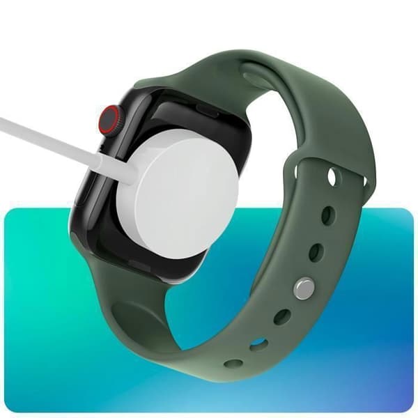 Laddarkabel för Apple Watch Effektiv och säker laddningslängd 1m Vit