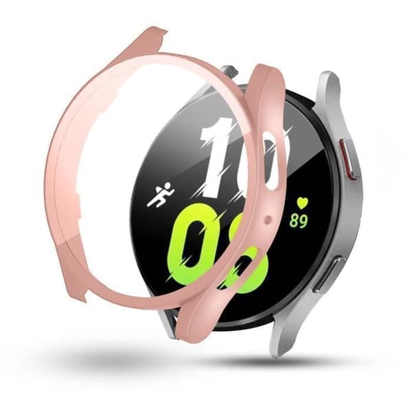 Fullt skydd härdat glas för Samsung Galaxy Watch 5, 40 mm roséguld
