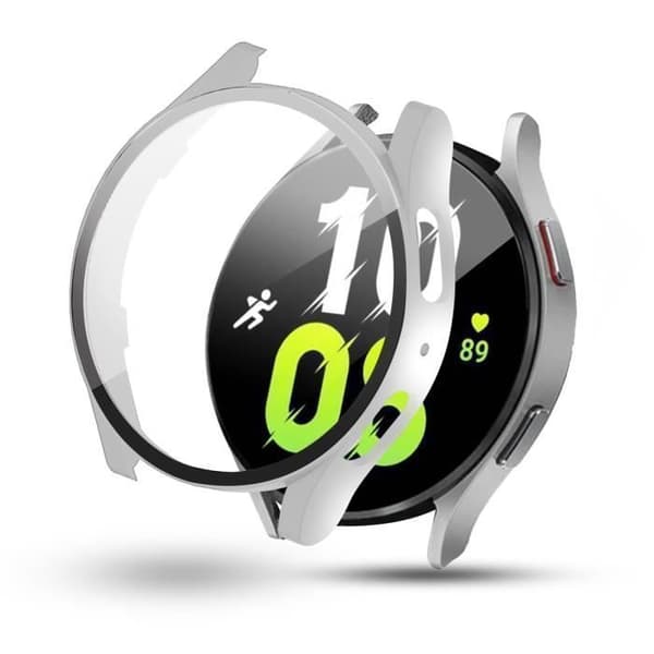Fullt skydd härdat glas för Samsung Galaxy Watch 5, 44 mm silver